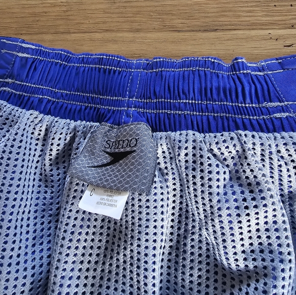 💥HP💥 Men's Blue Speedo Swim Trunks Shorts Men's Size Small - Picture 4 of 16